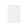 Samsung EF-BX620 Smart Book Cover planšetės dėklas Galaxy Tab S10 FE+, TPU, įmontuota atrama, rašiklio dėklas, 458 g, baltas