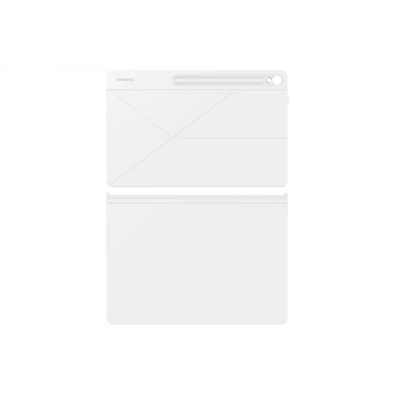 Samsung EF-BX620 Smart Book Cover planšetės dėklas Galaxy Tab S10 FE+, TPU, įmontuota atrama, rašiklio dėklas, 458 g, baltas