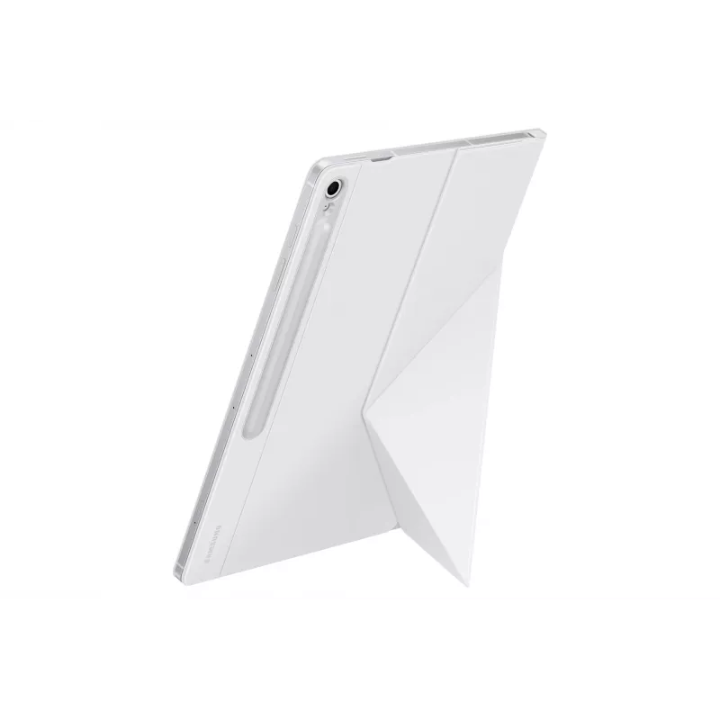 Samsung EF-BX620 Smart Book Cover planšetės dėklas Galaxy Tab S10 FE+, TPU, įmontuota atrama, rašiklio dėklas, 458 g, baltas
