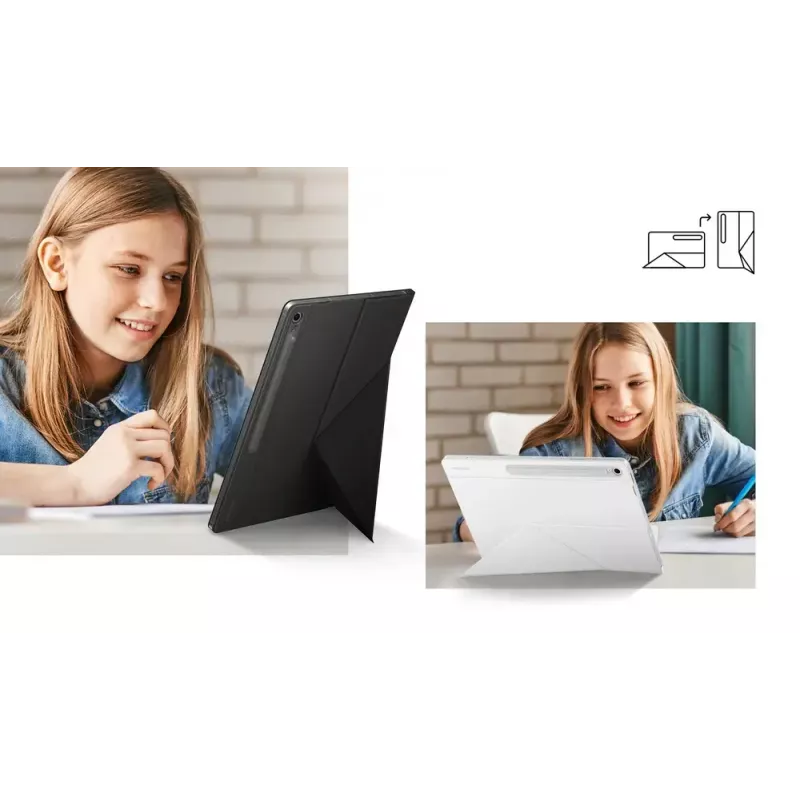 Samsung Smart Book Cover Galaxy Tab S10 FE+ – apsauginis dangtelis su stovu
