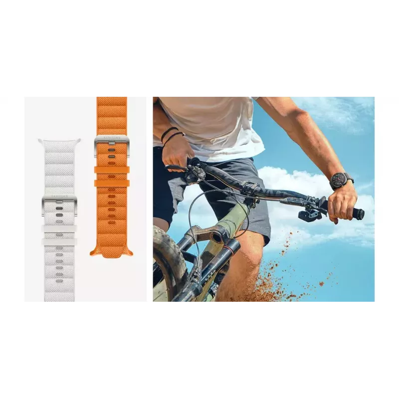 Samsung PeakForm juosta Galaxy Watch Ultra pilkai