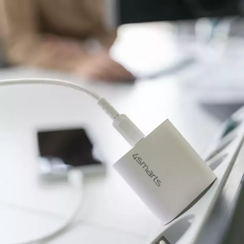 USB įkroviklis 4smarts 465575 Universal White 20W PD