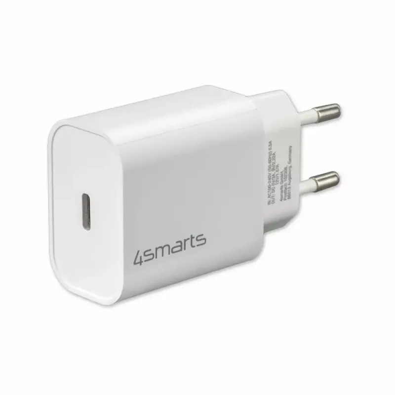 USB įkroviklis 4smarts 465575 Universal White 20W PD