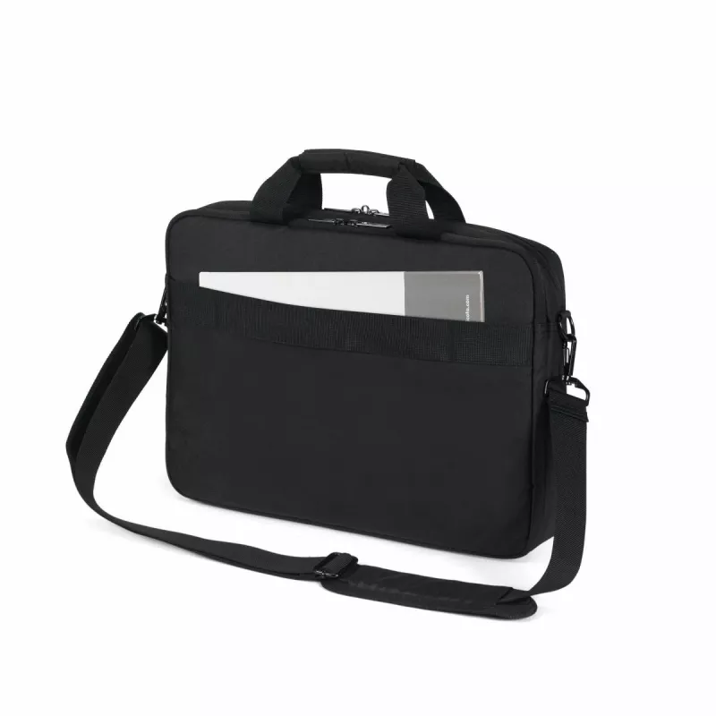 DICOTA Eco Top Traveller Core - Dėklas nešiojamam kompiuteriui 13-14.1 col. - Juoda / 300d 100% perdirbtas PET poliesteris