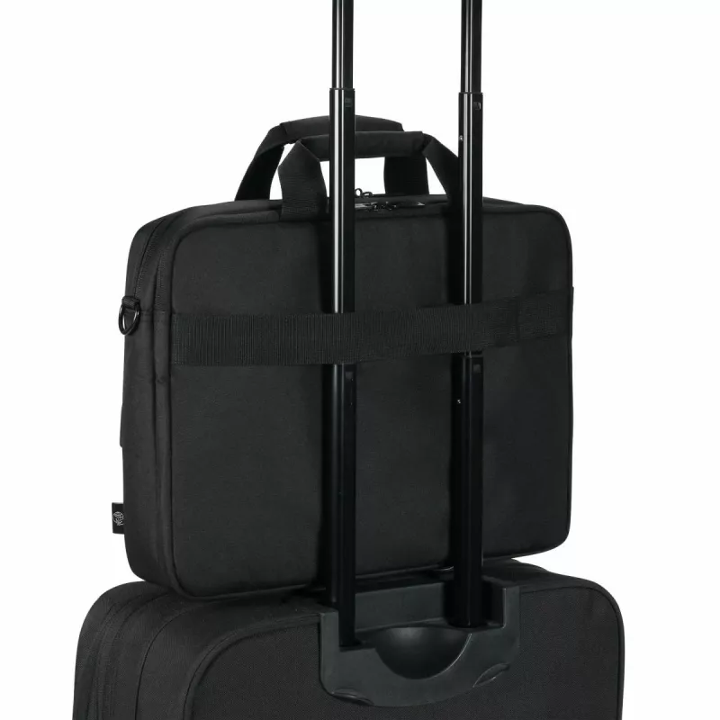 DICOTA Eco Top Traveller Core - Dėklas nešiojamam kompiuteriui 13-14.1 col. - Juoda / 300d 100% perdirbtas PET poliesteris