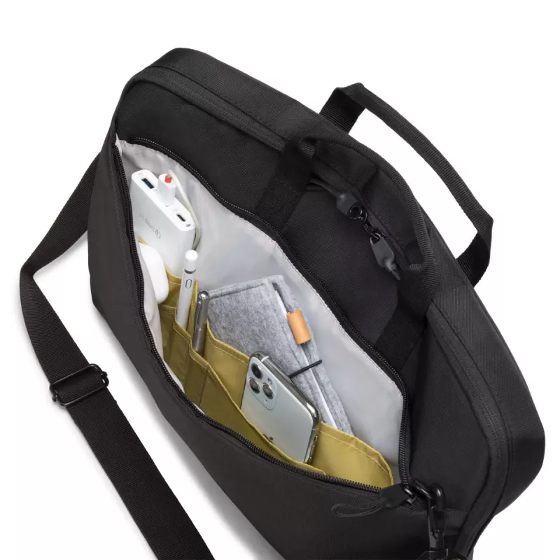 Dėklas nešiojamam kompiuteriui DICOTA Slim Eco Motion 14-15.6 col. juodas / 600d RPE poliesteris