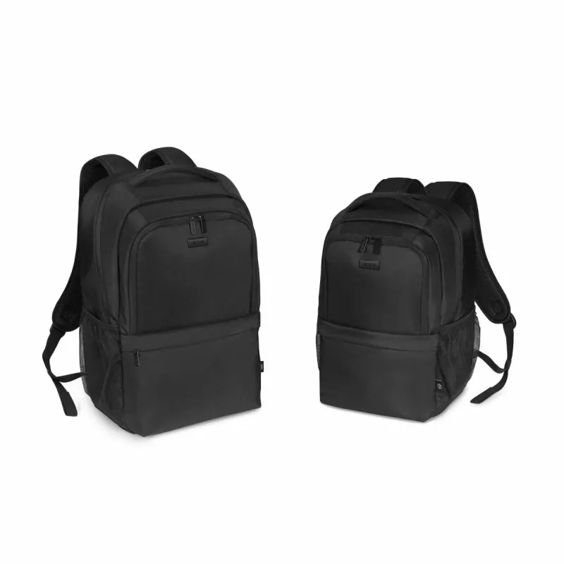 DICOTA Eco Core kuprinė nešiojamam kompiuteriui 15-17,3 col. - juoda / 300d 100% perdirbtas PET poliesteris