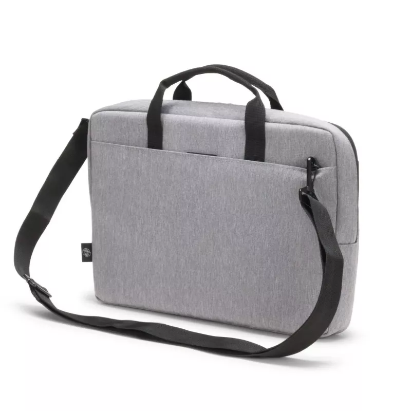 Dėklas nešiojamam kompiuteriui DICOTA Slim Eco Motion - 14-15.6 col. - šviesiai pilka / 600d RPE poliesteris