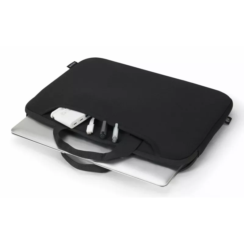 Dėklas nešiojamam kompiuteriui DICOTA Smart Sleeve One 14-14.1 col. juodas / perdirbto džersio audinys