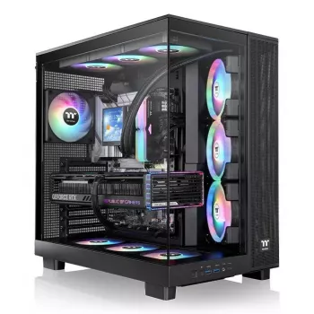 PC korpusas Thermaltake View 380 XL TG ARGB Midi Tower juodas