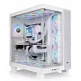 PC korpusas Thermaltake View 380 XL TG ARGB Midi Tower baltas