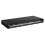 D-Link DGS-1520-52/E tinklo jungiklis valdomas L3 10G Ethernet (100/1000/10000) 1U juodas