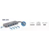 USB šakotuvas D-Link DUB-2340 USB-C 4 prievadai USB 3.0 Power Delivery 60W