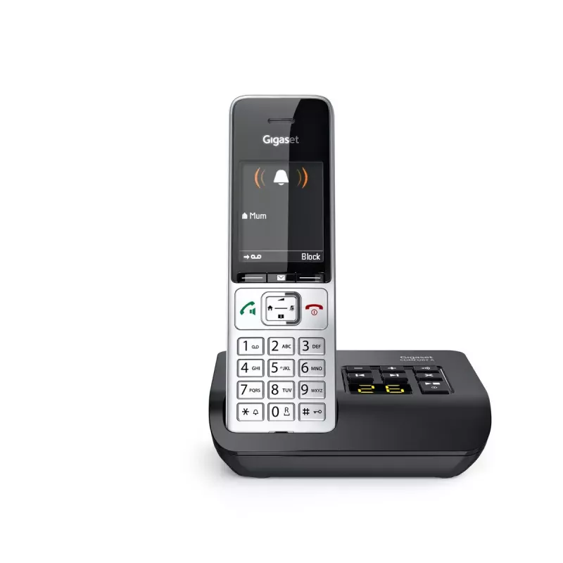 Belaidis analoginis/DECT telefonas Gigaset COMFORT 500A su atsakikliu