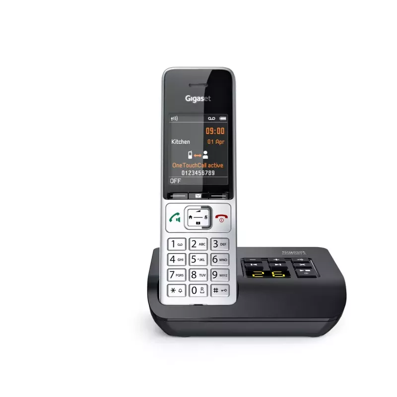 Belaidis analoginis/DECT telefonas Gigaset COMFORT 500A su atsakikliu