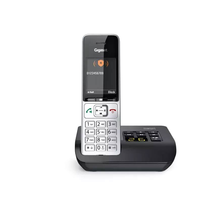Belaidis analoginis/DECT telefonas Gigaset COMFORT 500A su atsakikliu