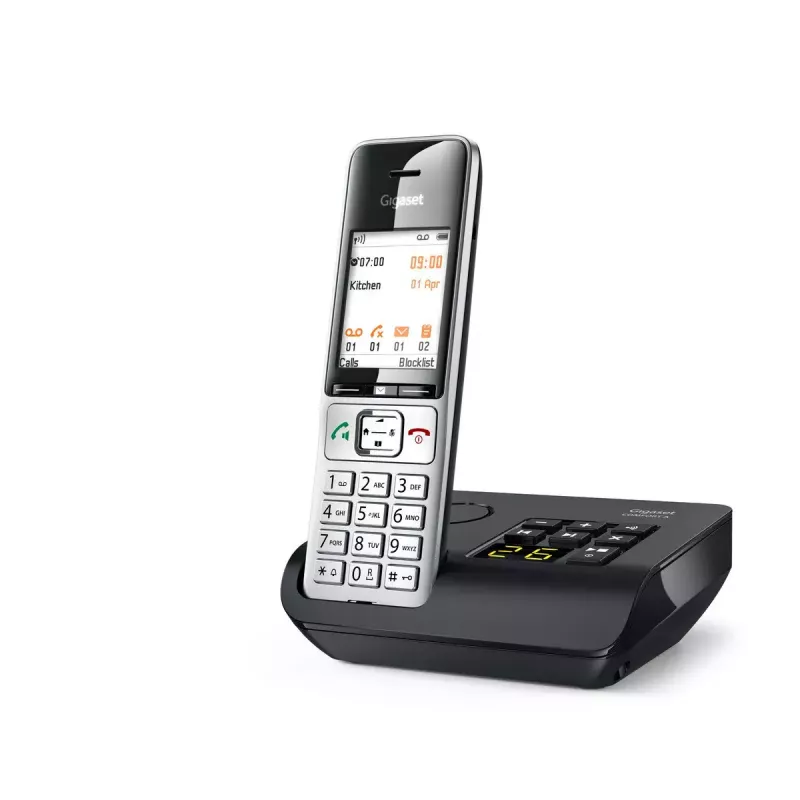 Belaidis analoginis/DECT telefonas Gigaset COMFORT 500A su atsakikliu