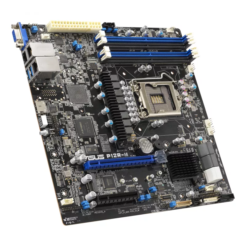ASUS P12R-M Intel C256 LGA 1200 (Socket H5) ATX pagrindinė plokštė serveriams