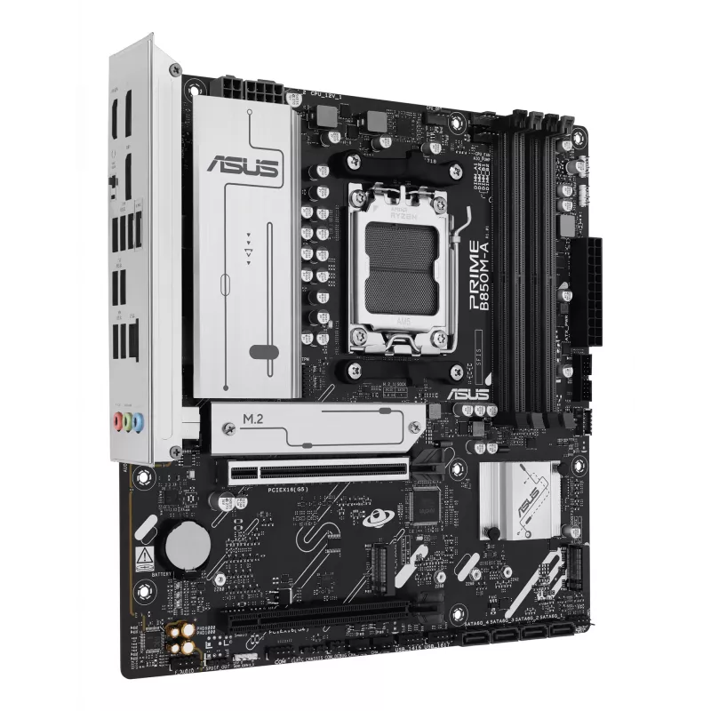 ASUS PRIME B850M-A-CSM AMD B850 Socket AM5 micro ATX pagrindinė plokštė