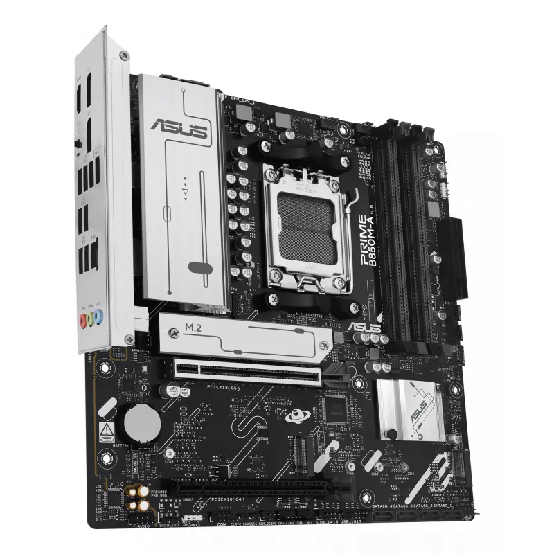 ASUS PRIME B850M-A-CSM AMD B850 Socket AM5 micro ATX pagrindinė plokštė