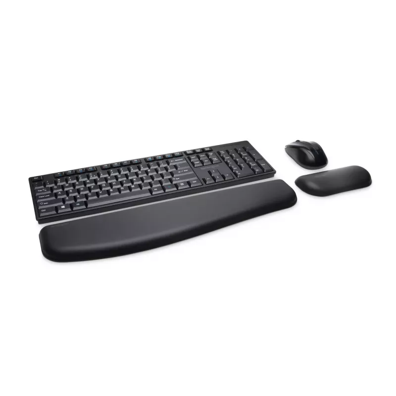 Kensington Pro Fit Wireless Desktop - belaidė klaviatūra ir pelė, QWERTZ, Vokietijos išdėstymas, juoda