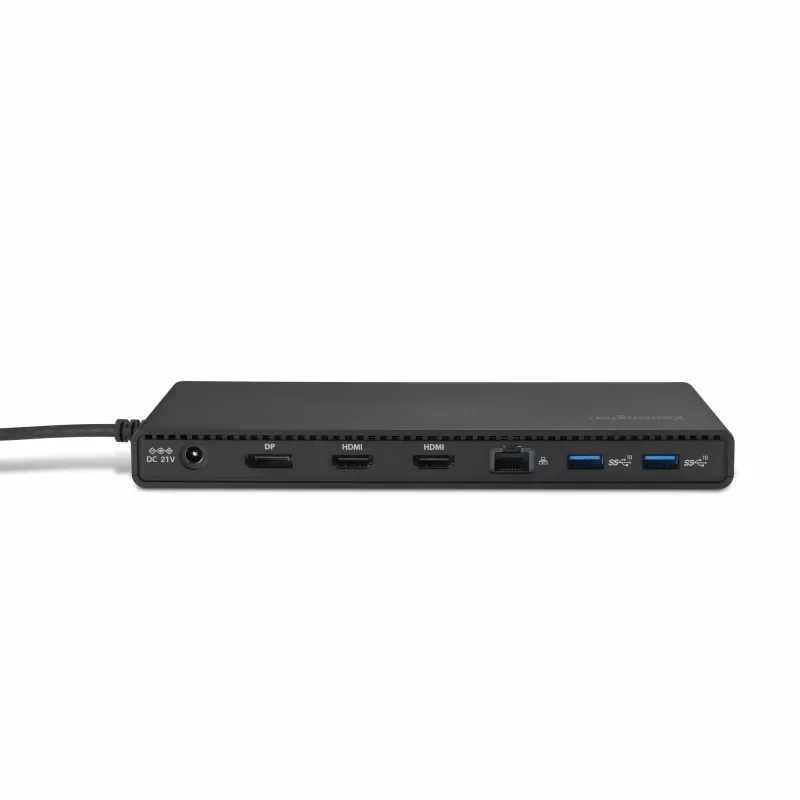 Kensington SD4842P EQ USB-C 10Gbps belaidė dokų stotelė su trigubu vaizdu ir 100W įkrovimu