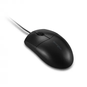 Kensington Pro Fit Wired Washable Mouse, ambidekstrinė, optinė, USB, 1600 DPI, juoda