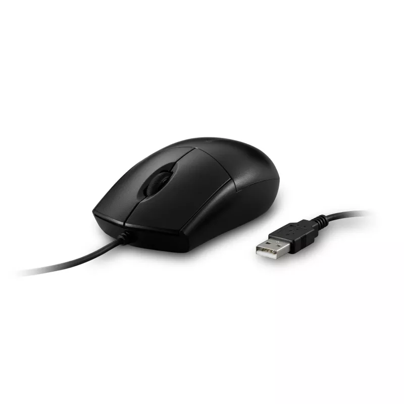 Kensington Pro Fit Wired Washable Mouse, ambidekstrinė, optinė, USB, 1600 DPI, juoda