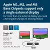 Kensington SD5760T Thunderbolt 4 dvigubas 4K dokų stotelė su 96W galios tiekimu