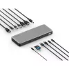Kensington SD5760T Thunderbolt 4 dvigubas 4K dokų stotelė su 96W galios tiekimu