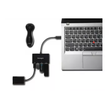 Kensington CH1000 USB-C 4 prievadų USB centras