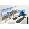 Kensington SD4781P EQ USB-C & USB-A dviguba 4K doko stotelė, laidinė, USB 3.2 Gen 2 (3.1 Gen 2) Type-C, 100 W, 3,5 mm, 10/100/1000 Mbit/s, juoda