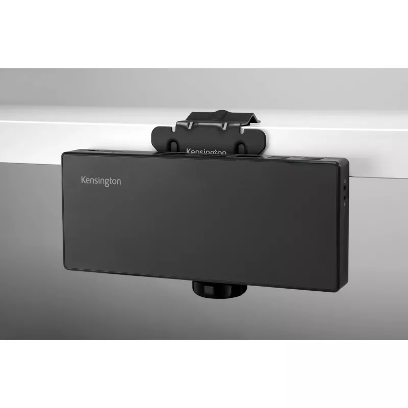 Kensington SD4781P EQ USB-C & USB-A dviguba 4K doko stotelė, laidinė, USB 3.2 Gen 2 (3.1 Gen 2) Type-C, 100 W, 3,5 mm, 10/100/1000 Mbit/s, juoda
