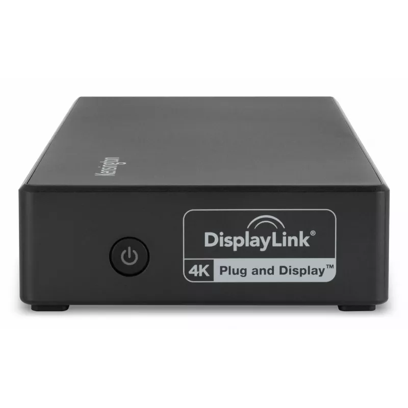 Kensington SD4781P EQ USB-C & USB-A dviguba 4K doko stotelė, laidinė, USB 3.2 Gen 2 (3.1 Gen 2) Type-C, 100 W, 3,5 mm, 10/100/1000 Mbit/s, juoda