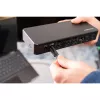 Kensington SD4781P EQ USB-C & USB-A dviguba 4K doko stotelė, laidinė, USB 3.2 Gen 2 (3.1 Gen 2) Type-C, 100 W, 3,5 mm, 10/100/1000 Mbit/s, juoda
