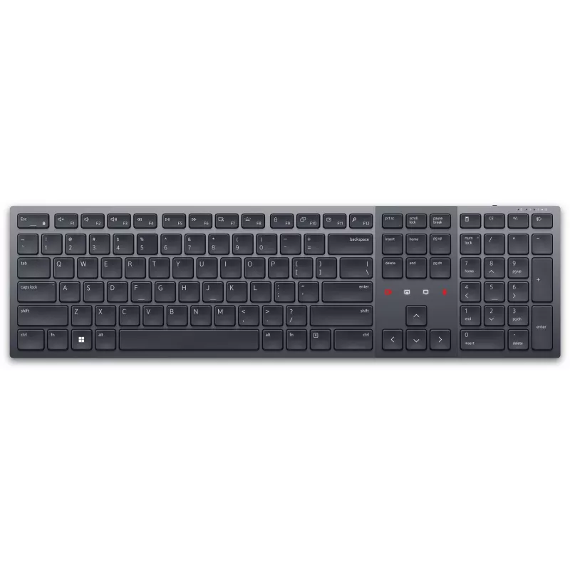 DELL Pro Premium Collaboration Keyboard KB900 – belaidė klaviatūra vokiečių išdėstymu (QWERTZ)