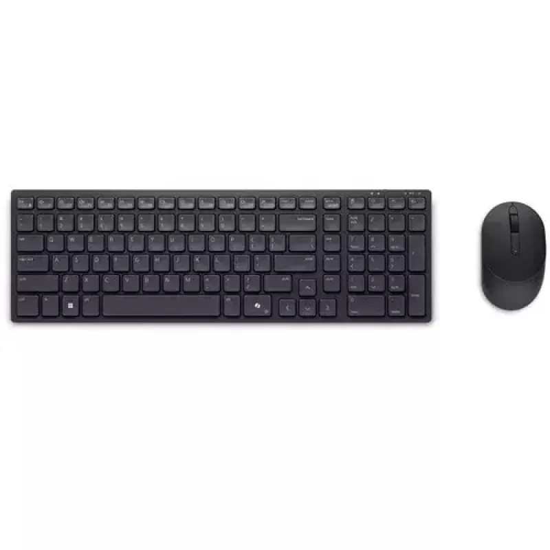 Klaviatūra ir pelė DELL KM555 Universal RF Wireless + Bluetooth QWERTZ vokiška juoda