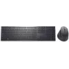 DELL KM900 belaidė klaviatūra ir pelė, RF + Bluetooth, QWERTZ vokiškas išdėstymas, grafito spalva