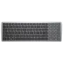 DELL KB740 belaidė klaviatūra Office RF Wireless Bluetooth QWERTZ vokiška pilka juoda