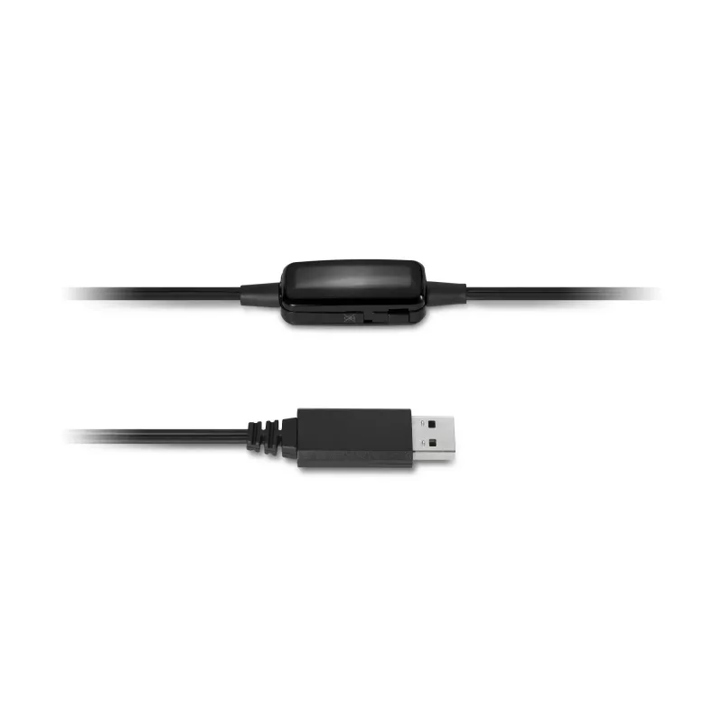 Kensington Classic USB-A ausinės su mikrofonu ir garsumo valdymu