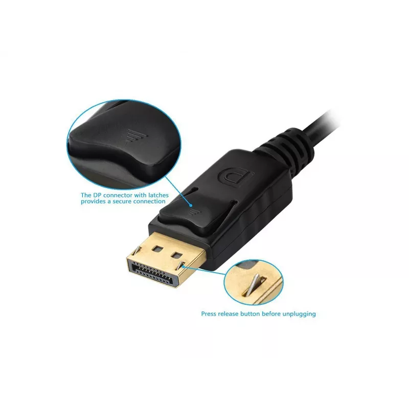 Adapteris DisplayPort į VGA HDMI DVI Equip 133441