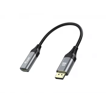 Equip DisplayPort 1.2 į HDMI adapteris, 4K/60Hz, 0,15 m