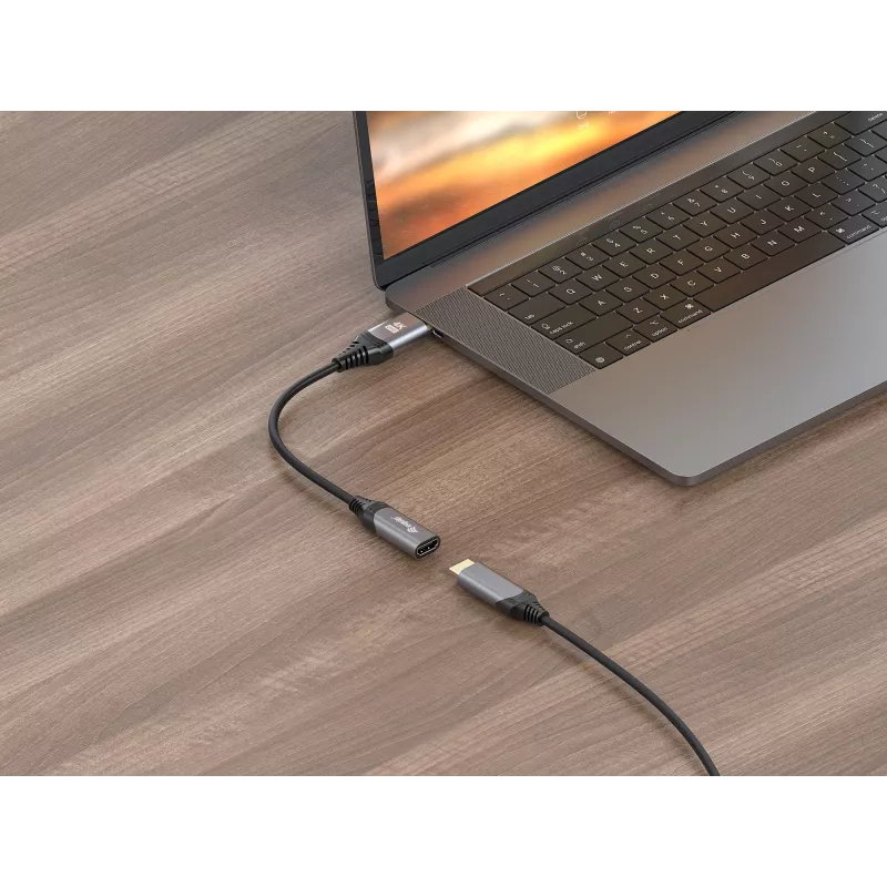 Equip DisplayPort 1.2 į HDMI adapteris, 4K/60Hz, 0,15 m