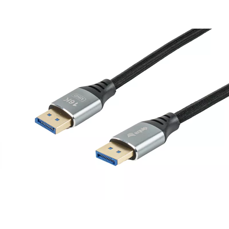 Equip DisplayPort 2.1 Premium laidas, 3,0 m, 16K/60Hz, 54Gbps
