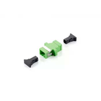 Equip SC APC jungtis, vienmodė, SC/APC, žalia, vienmodė, 34,7 mm, 9,4 mm, 33 mm