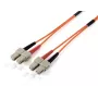 Equip SC/SC šviesolaidinis jungiamasis laidas, OS2, 3 m