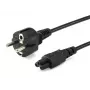 Equip 112151 Juodas 3 m maitinimo laidas su F tipo kištuku ir C5 jungtimi