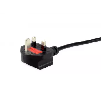 Equip maitinimo laidas, C13 į BS1363, 5,0 m, 10A saugiklis, IEC C13, BS 1363, H05VVH2-F, 250 V, 10 A