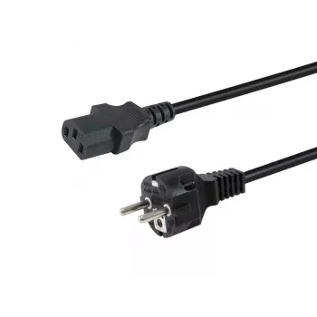 Equip 112110 maitinimo laidas 1,8 m CEE7/7 IEC C13 juodas