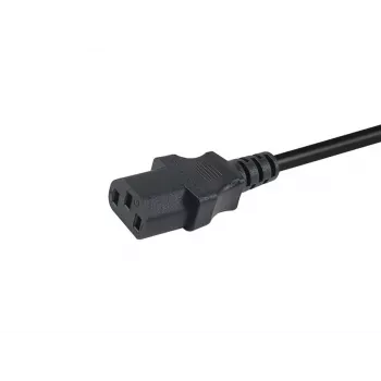 Equip 112110 maitinimo laidas 1,8 m CEE7/7 IEC C13 juodas